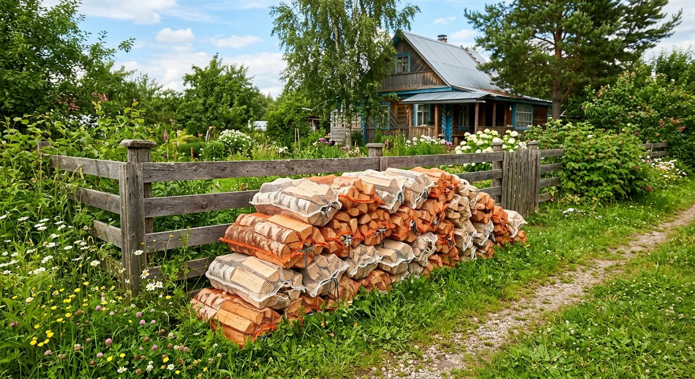 Дрова для дачи в Лесном